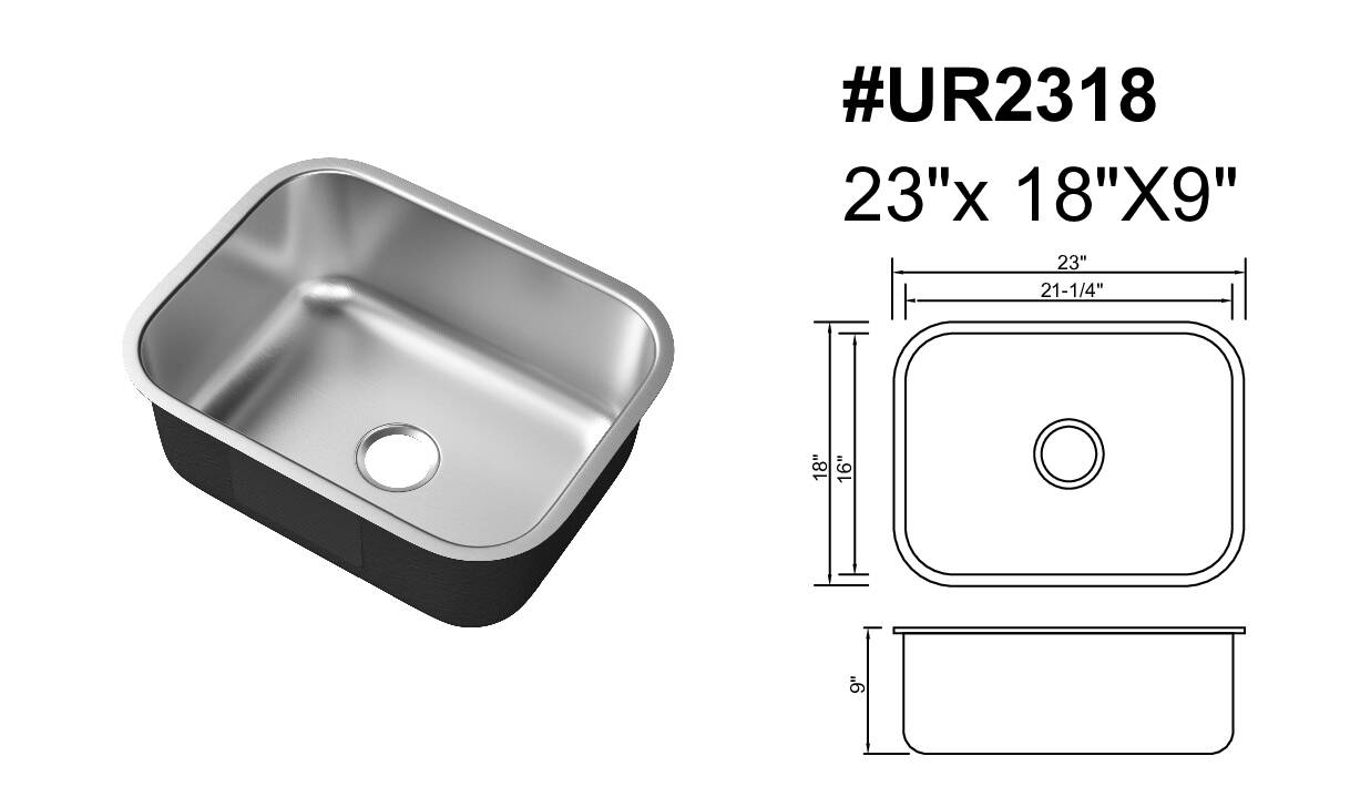 UR2318 - STAINLESS STEEL
