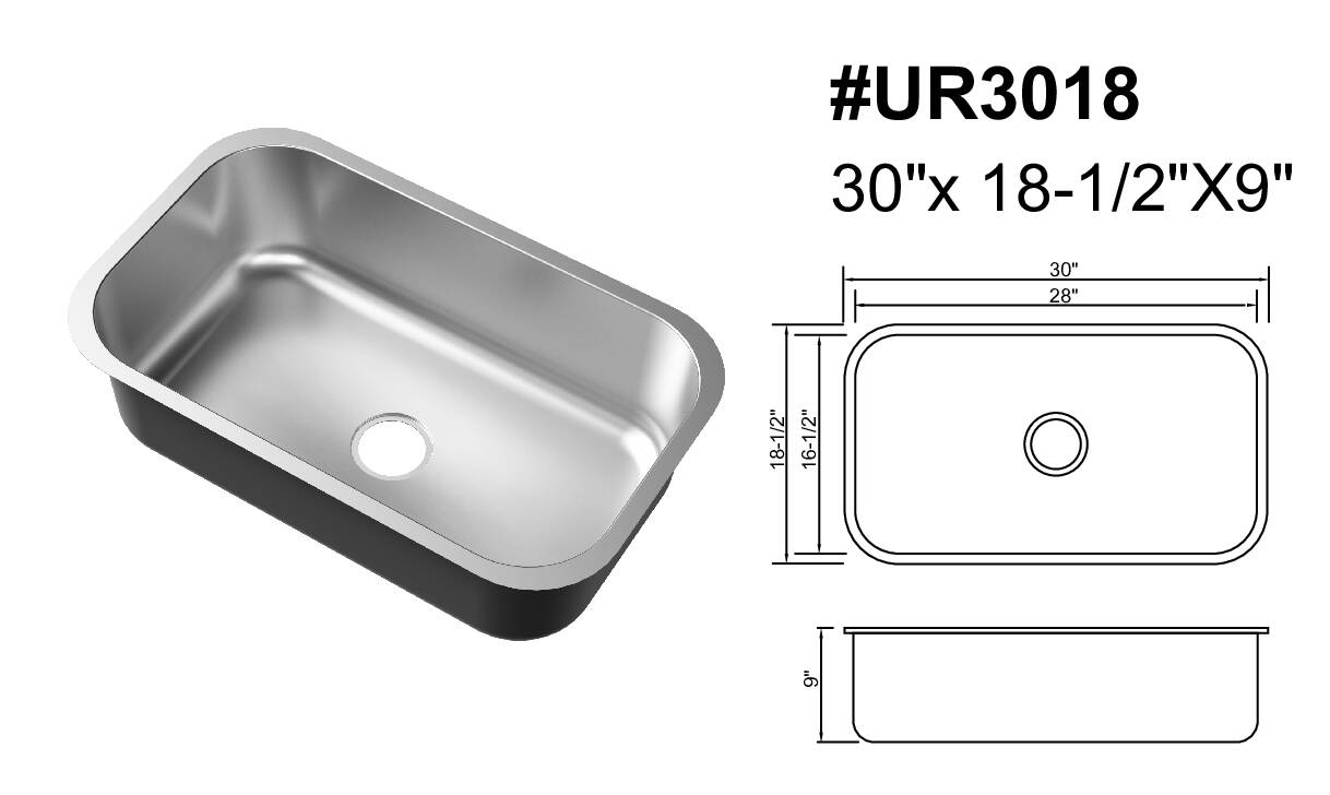 UR3018 - STAINLESS STEEL
